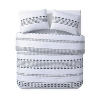 Начало Aztec 3-Piece Geometric Comforter Set, крал