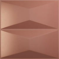 Екена Милуърк 5 8 в 5 8 х Абърдийн Ендуравал декоративен 3д стенен панел, универсален перлен металик шампанско розов