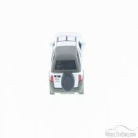 Land Rover Freelander, White - Welly 49761d - 5 Long Diecast Model Car Car