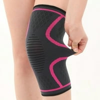 Unise Sport Knee Braces Pair Fitness Think Cycleting Elastic Sport Compression Compression Подхранване на коляното подложки за скоби