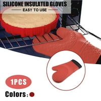 Силиконова памучна фурна топлоизолационна ръкавици за саксии за кухня