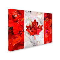Търговска марка изобразително изкуство 'Канада' платно изкуство от Артпоптарт