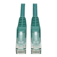 Tripp Lite Premium Cat Gigabit безкраен Mlded UTP пластир кабел, AWG, MHz GBPS, Green, Ft. - Patch кабел - RJ- до RJ- - FT - UTP - CAT - IEEE 802.3AB IEEE 802.5