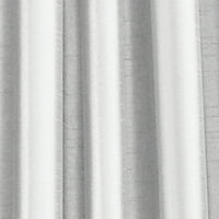 Curtainworks Marquee 132 Завеса за един панел, бяло