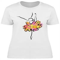 Класическа балетна тениска жени-изображение от Шатърсток, женска 3х-голяма