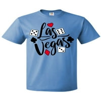 Инктастичен Лас Вегас-тениска със зарове и картови суити