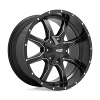 Moto Metal Cast Aluminium Rim Mo 8x6. SG-BLK-MILL, MO97021080918NUS