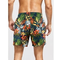 Odeerbi плюс размер тренировъчни шорти за мъже плаж бермудите къси панталони лято тънки бързи сухи панталони ежедневни спортове къси панталони маслини зелени