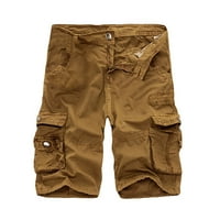 Мъжки товарни къси панталони с мулти джобове Класически свободни годни летни външни туристически тактически тренировки Горди шорти Мъжки панталони