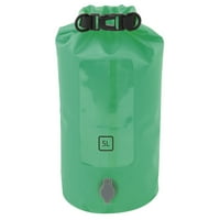 Плаваща чанта за съхранение, леко тегло водоустойчива чанта за дюфела за какавично кану на кану на кану на зелено