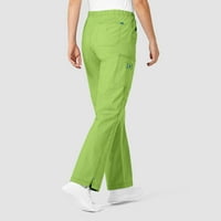 Намигване Уондърфъл жените вяра мулти-Джобен товар скраб панталон, зелена ябълка, л висок