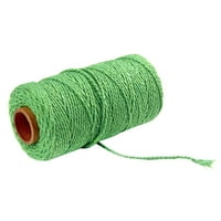 IOPQO плетещ комплект памучен занаяти въже дълга 100 -двор кабел струна макраме домашен текстил игли за плетене