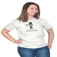 Saggy Boobs Забавна мама хумор Морски ден дамски графична тениска тийнейджъри бризови марки