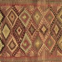 Ahgly Company Indoor Rectangle Oriental Brown традиционни килими, 4 '6'
