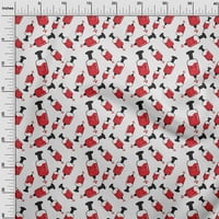 OneOoneViscosejerseyredfabricmedicalvirusdressmaterialfabricprintfabricbythey в края