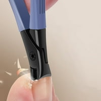 Шипот за нокти от неръждаема стомана с охрана на анти пръски за прецизно и подрязване на ноктите