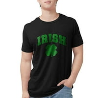 Кафепрес-Ирландска Мъжка Делукс тениска-Мъжка три-бленд тениска