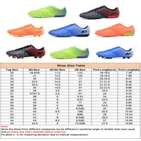 Ymiytan мъжки футболни обувки Момичета момчета на открито чисти футболни обувки размер 12c-10.5