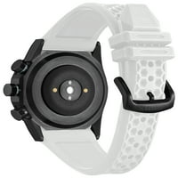 Citizen CZ Smart Black IP Hybrid Heartse Smartwatch Hybrid Heart Read с бяла силиконова каишка - JX1007-12E