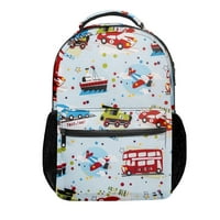 Карикатура за кола Сладка училищна раница удобни чанти за пътуване със странични джобове за момиче подарък