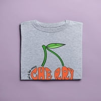 Тениска на Cherry Fashion Slogan Жени -Маг от Shutterstock, женски 4x-голям