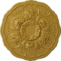 Екена мелница 1 2 од 1 2 П Корнелия таван медальон, ръчно рисувани преливащи се Злато