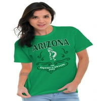 Аризона Кокопели Гранд Каньон Държавен женски графична тениска тийнейджъри Бриско марки