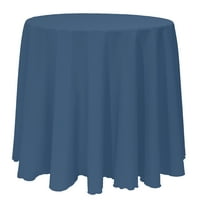 Ultimate Textile Round Polyester Linen Bastelloth - За сватба, ресторант или банкет