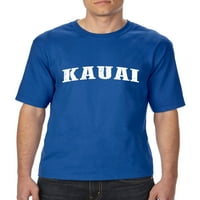 Arti - Тениска на големи мъже, до висок размер 3xlt - Kauai Hawaii