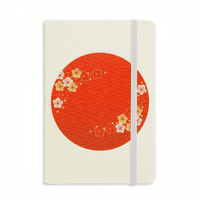 en Red Sakura Pattern Japan Notebook Официален плат за твърд капак Класически дневник на списанието