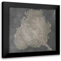 Vision Studio Black Modern Framed Museum Art Print, озаглавен - Natural Sea Fan VII