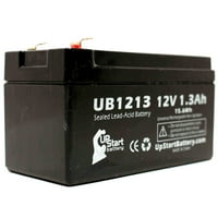 - Съвместима REVCO Scientific ULT101409D батерия - заместваща UB универсална запечатана батерия с оловно киселина - включва терминални адаптери F до F