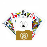 Игра на къдрави очила за брада Royal Flush Poker игра на карти за карти
