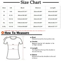 Тениска за клирънс Yanxiao Женски цифров печат с къс ръкав m