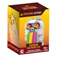 Експлодиращи котенца - Колекционерска конструкция - Фигура за изграждане - Серия - Rainbow -Ralphing Cat