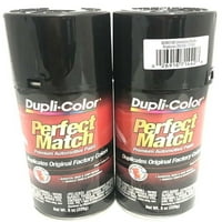 Duplicolor Bun Perfect Match Universal Black Paint - Oz Aerosol Can