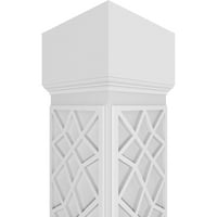 Екена мелница 10 в 9' ч майстор класически квадратна неостаряваща мозайка Дърворезба колона в мисия капитал & мисия база