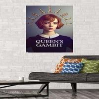 Netfli The Queen's Gambit - Poster на шахмата, 22.375 34