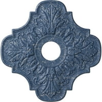 Екена Милуърк 3 4 од 1 8 ИД 1 п Пералта таван медальон, Ръчно рисувана Американа пращене