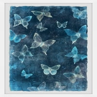 Мармонт Хил Сладък Пеперуди Рамкирани Стена Изкуство, 20 30