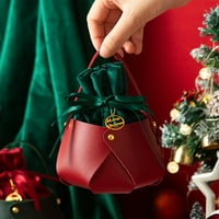 Коледна чанта за подарък за подарък Коледа Коледна чанта бонбони подаръчен подарък BO събитие палатка