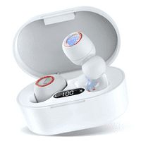 U Wireless Earbuds Bluetooth 5. Спортни слушалки Premium Sound Quality Qualing Case Digital LED слушалки Вградени MIC слушалки за Panasonic Eluga Ray 600