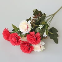 Изкуствени божури Цветя коприна божур Fau Persian Rose за домашна сватбена партия декорация