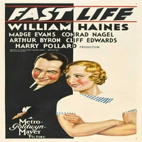 Бърз живот - филмов плакат