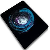 Kaishek Hard Case само за г.- пуснат MacBook Pro S с + черен капак на клавиатурата Модел: A2338 A2289 A2251 A2159 A1989 A1706 A Purple Series 0266