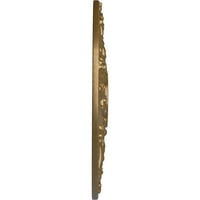 Екена мелница 18 од 1 2 ИД 3 8 п Норуич таван медальон, ръчно рисуван бледо злато