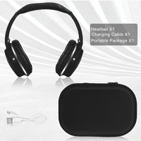 Urban U Wireless Bluetooth стерео слушалки с аудио с висока разделителна способност, дълбок бас, превъзходен комфорт над слушалките за уши с микрофон за HTC Desire 19S поддръжка на т?