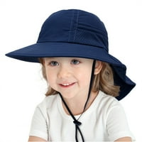 Детска шапка за слънце широка периферия УПФ 50 + шапка за малки деца момчета момичета Кофа шапка момиче деца зимна шапка