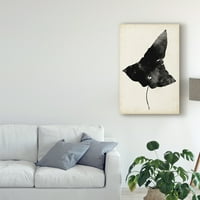 Изящно изкуство на търговска марка 'Fern Silhouette I' Canvas Art by Vision Studio