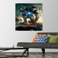 Кинематографична вселена на Марвел-Железният човек-плакат за стена с един лист с щифтове, 22.375 34